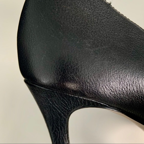 Leather pointed toe heels - Picture 5 of 5